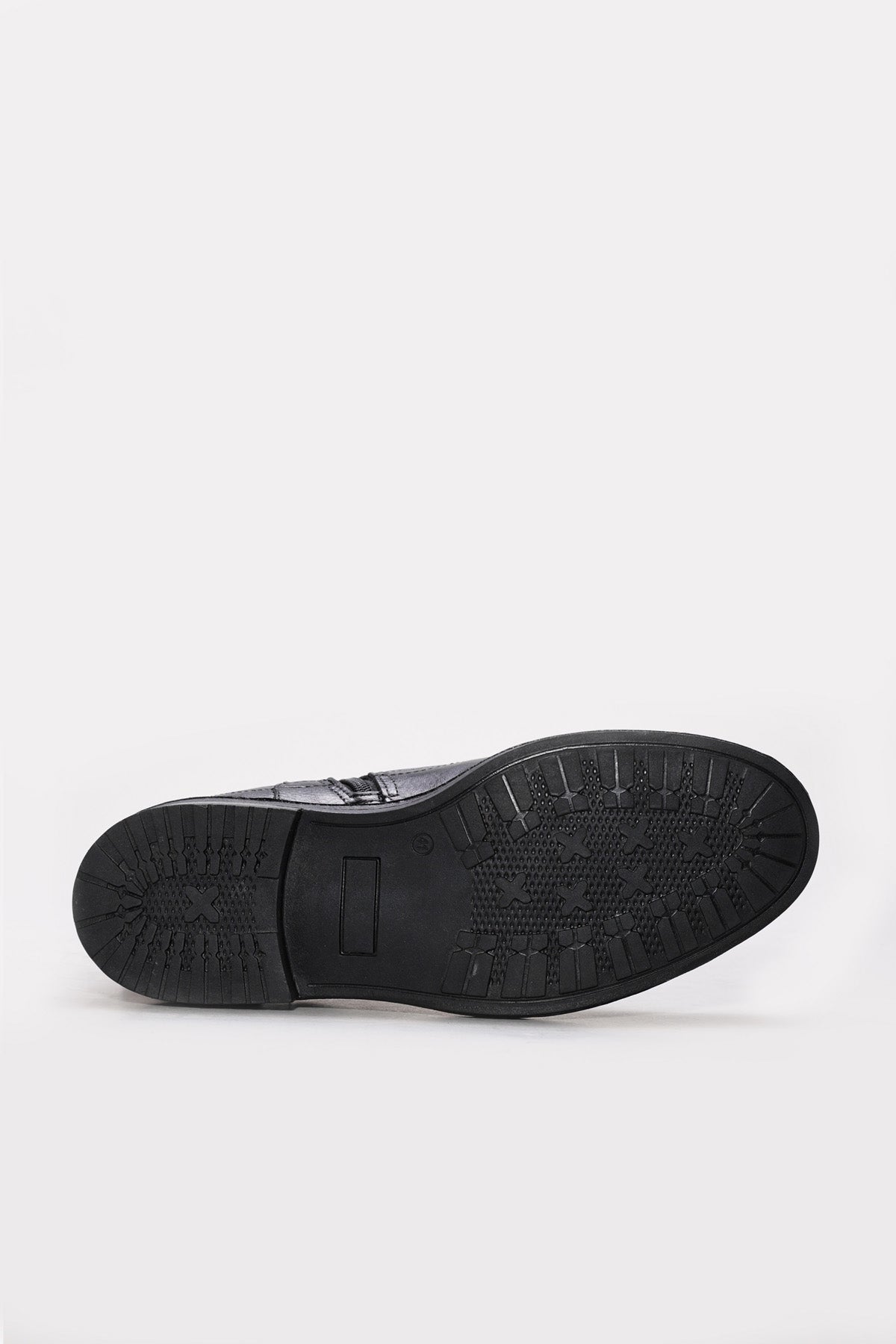 Genuine Leather Furry Black Floter Man Classical Boot