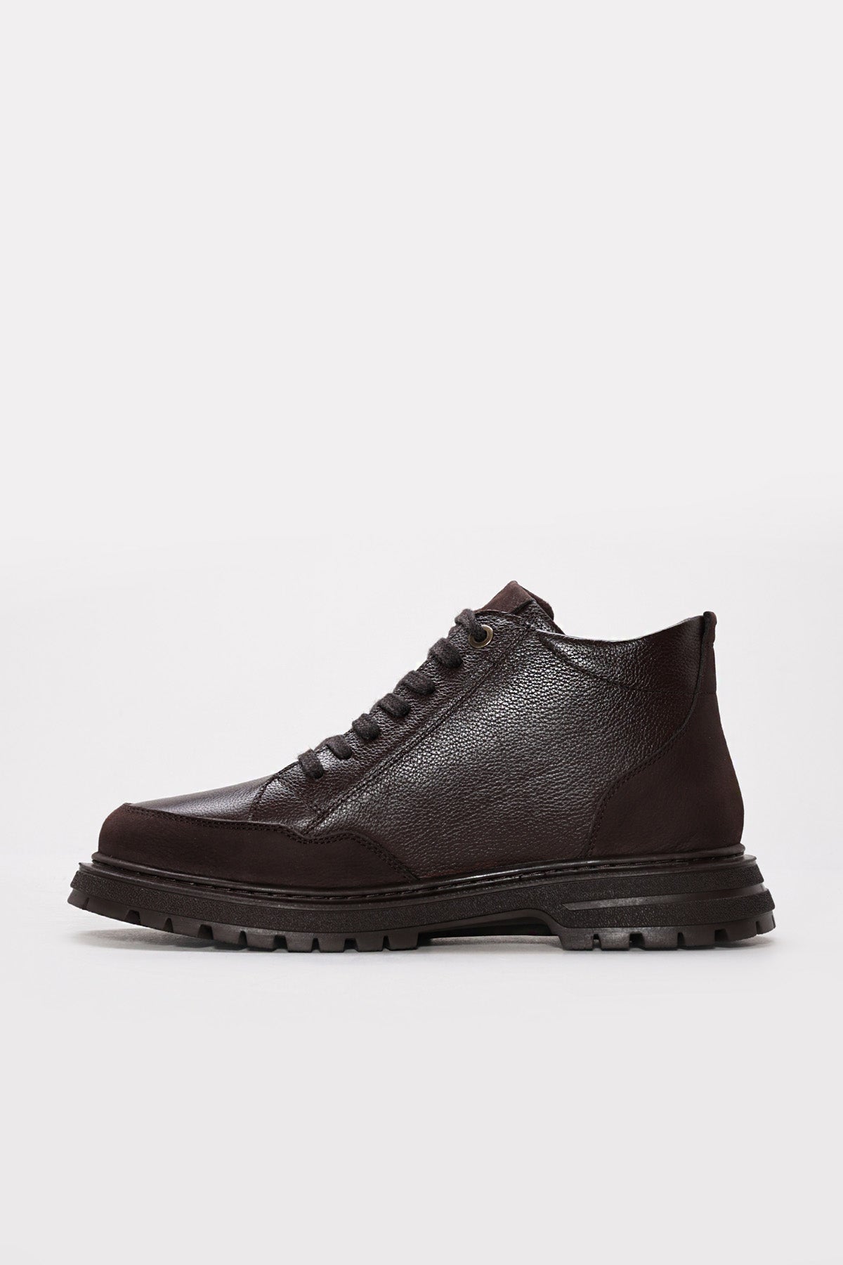 Genuine Leather Black Man Classical Boot